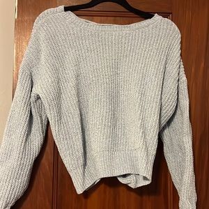 Light blue sweater